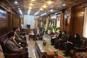 دیدار مدیرکل دامپزشکی جنوب کرمان با استاندار کرمان