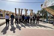 بمناسبت هفته دفاع مقدس مراسم غبارروبی گلزار شهدا شهرستان جیرفت برگزار شد(تصاویر)