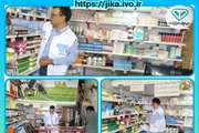 بازدید سرپرست اداره دامپزشکی فاریاب از داروخانه دامپزشکی شفا دراین شهرستان