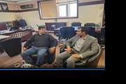 دیدار با معاونت نظارت مالی و رئیس خزانه معین استان کرمان 