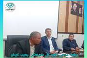 برگزاری جلسه هماهنگی جهت پیشگیری و کنترل بیماری تب برفکی با سویه جدید در فرمانداری شهرستان جیرفت