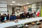 دیدار مدیرکل دامپزشکی جنوب کرمان با ریاست سازمان جهاد کشاورزی جنوب کرمان