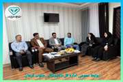 دیدار فرماندار رودبار جنوب با مدیرکل دامپزشکی جنوب کرمان