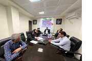 برگزاری جلسه شورای ترویج و توسعه فرهنگ ایثار و شهادت در اداره کل دامپزشکی جنوب کرمان