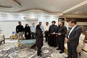 دیدار مدیرکل دامپزشکی جنوب کرمان با خانواده شهید هدایت خواجه بهرامی