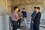 .. بازدید مدیرکل دامپزشکی جنوب کرمان از پروژه احداث ساختمان فنی و اداری دامپزشکی عنبرآباد