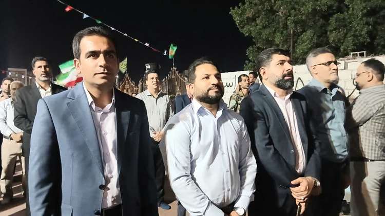 حضوری پرشور و همدلانه مدیرکل ومسئولان  دامپزشکی جنوب کرمان در اجتماع بزرگ خانواده جهاد کشاورزی