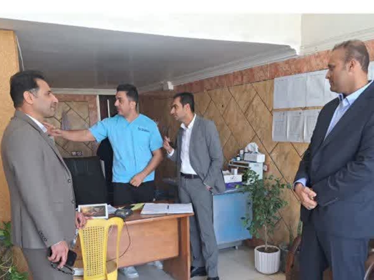 بازدید مدیرکل دامپزشکی جنوب کرمان از مراکز بخش خصوصی دامپزشکی شهرستان کهنوج